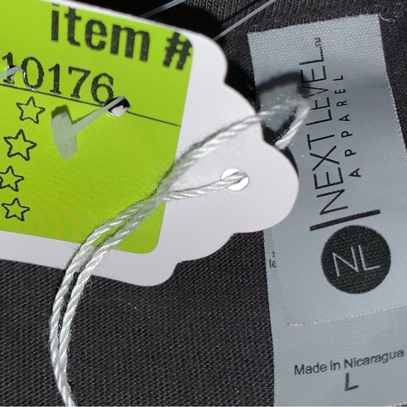 Next Level Apparel Charcoal T-Shirt (item#10176) - Picture 6 of 6